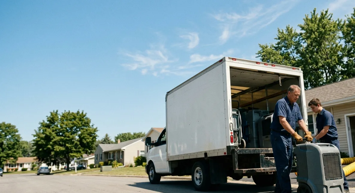 Water Damage Cleanup in Mooreland, IN near me